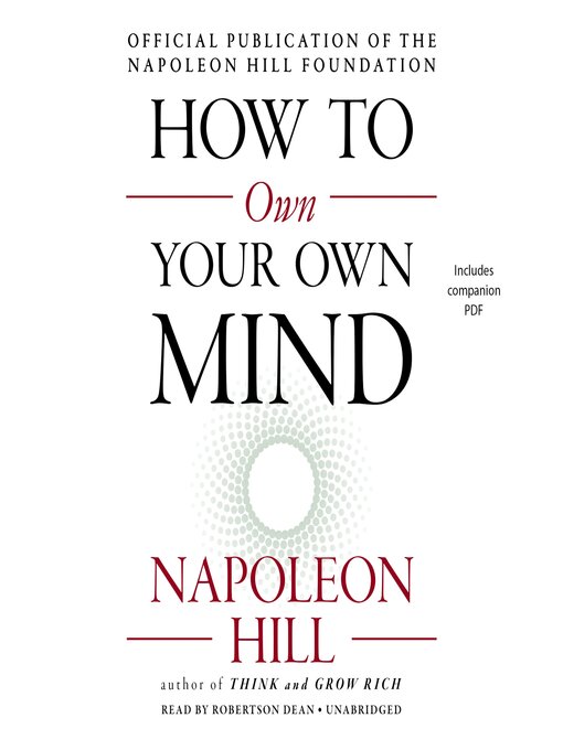 Title details for How to Own Your Own Mind by Napoleon Hill - Wait list